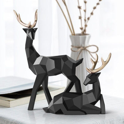 Adore Deer Pair Sculpture