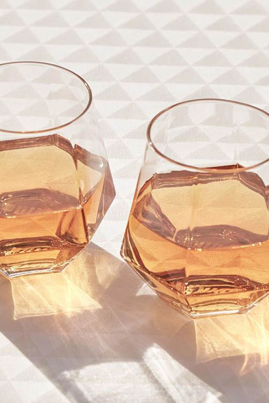 Adore Hexagonal glasses Set