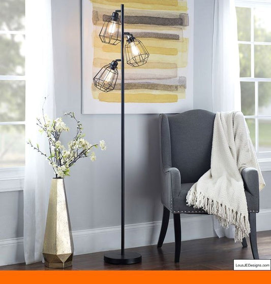 Adore Caged wings floor lamp - Adore & Décor