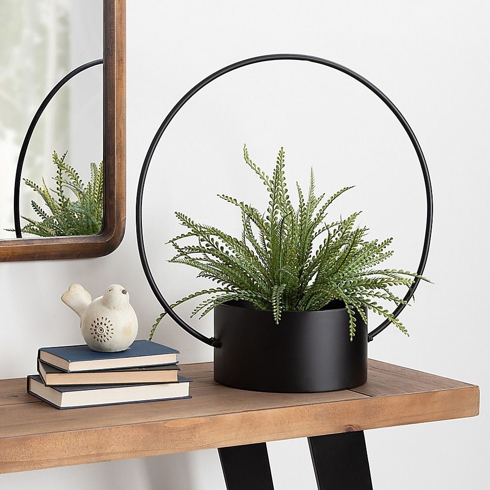 Adore Ring black planter - Adore & Décor