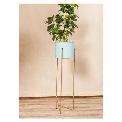 Adore Iron planter with golden stand