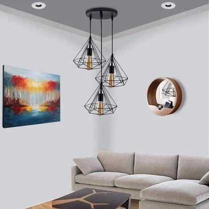 Adore Ceiling Pendant Hanging Light (Diamond Shape)